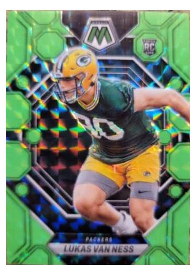 2023 Panini Mosaic Base Set Lukas Van Ness #342 card