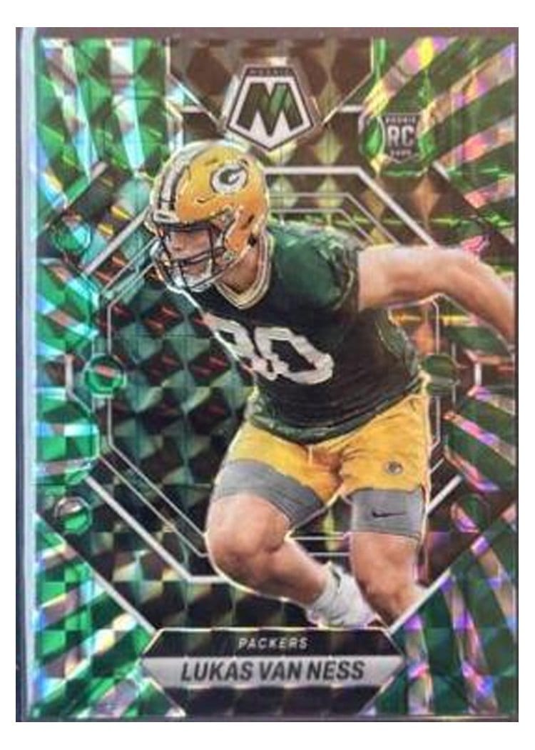 2023 Panini Mosaic Base Set Lukas Van Ness #342 card
