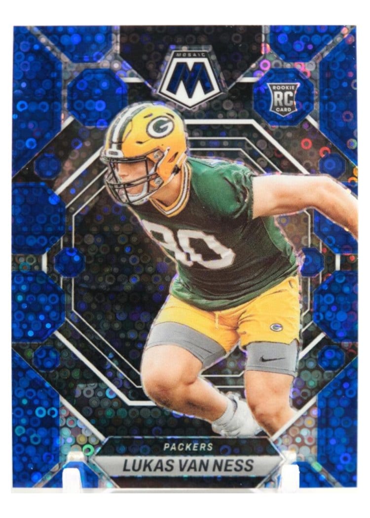 2023 Panini Mosaic Base Set Lukas Van Ness #342 card