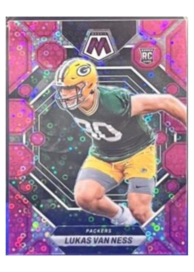2023 Panini Mosaic Base Set Lukas Van Ness #342 card