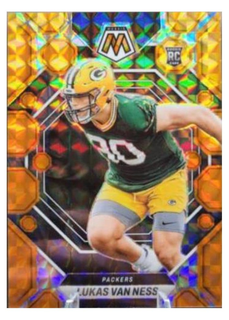 2023 Panini Mosaic Base Set Lukas Van Ness #342 card