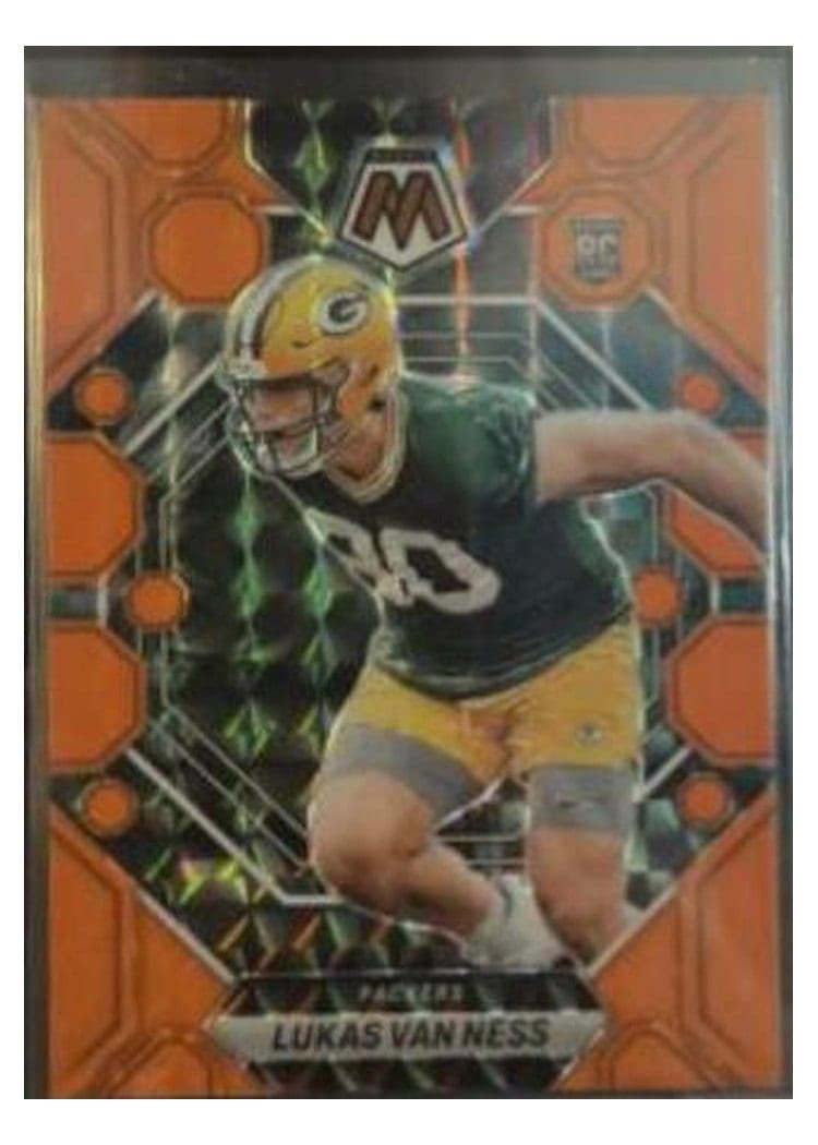 2023 Panini Mosaic Base Set Lukas Van Ness #342 card