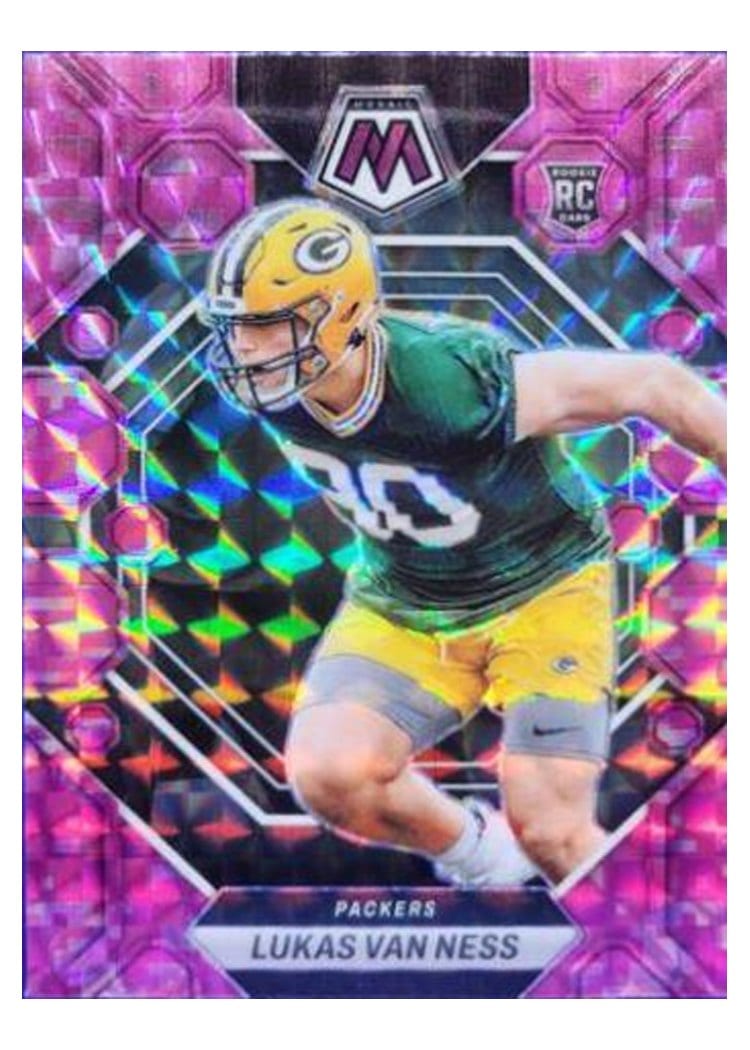 2023 Panini Mosaic Base Set Lukas Van Ness #342 card