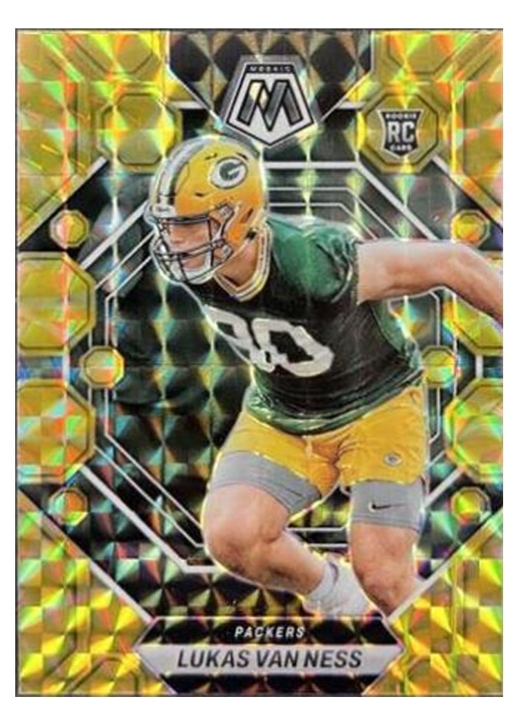 2023 Panini Mosaic Base Set Lukas Van Ness #342 card