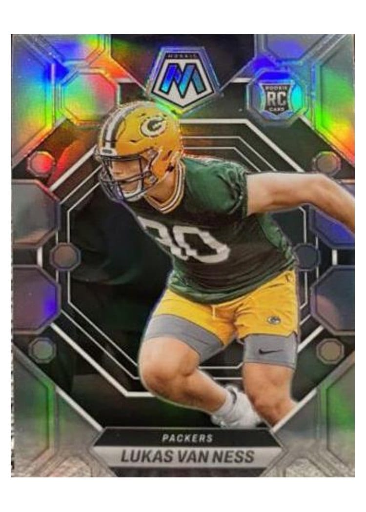 2023 Panini Mosaic Base Set Lukas Van Ness #342 card