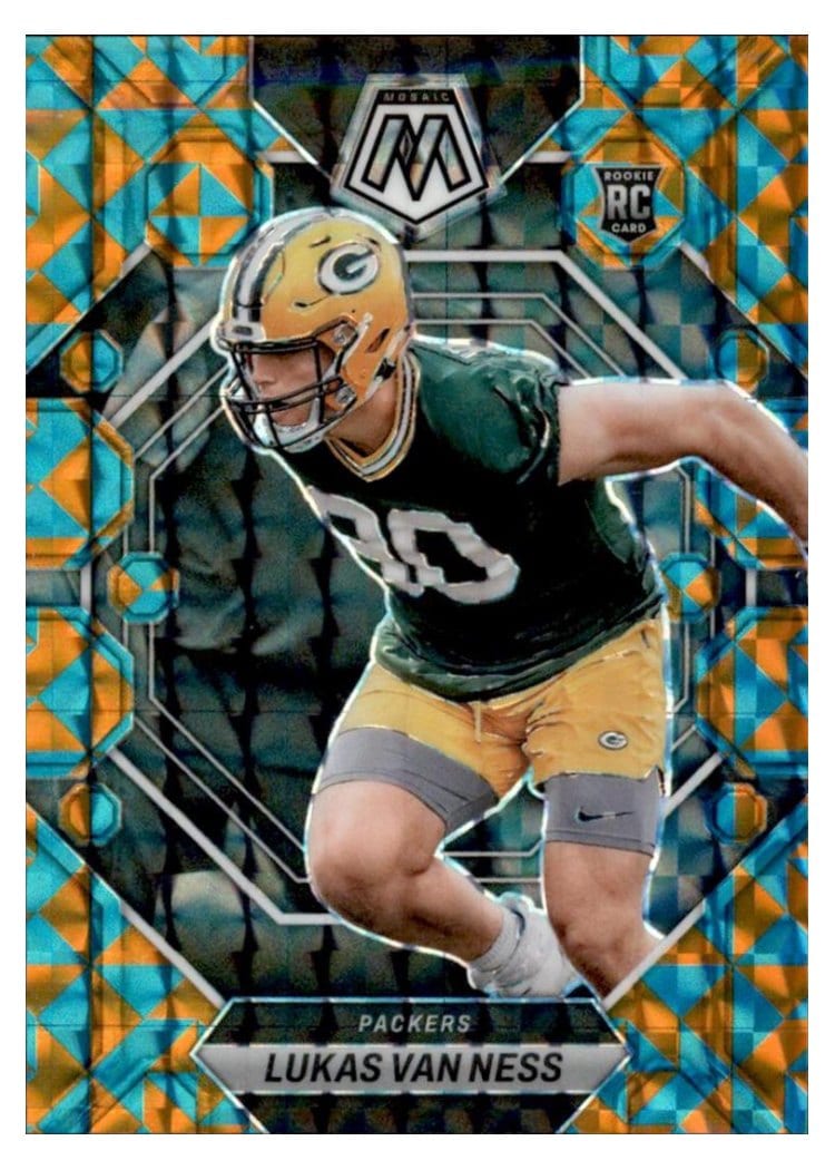 2023 Panini Mosaic Base Set Lukas Van Ness #342 card