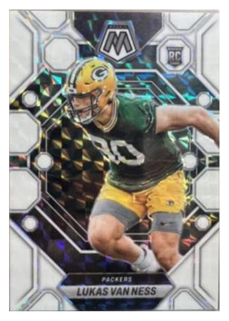 2023 Panini Mosaic Base Set Lukas Van Ness #342 card