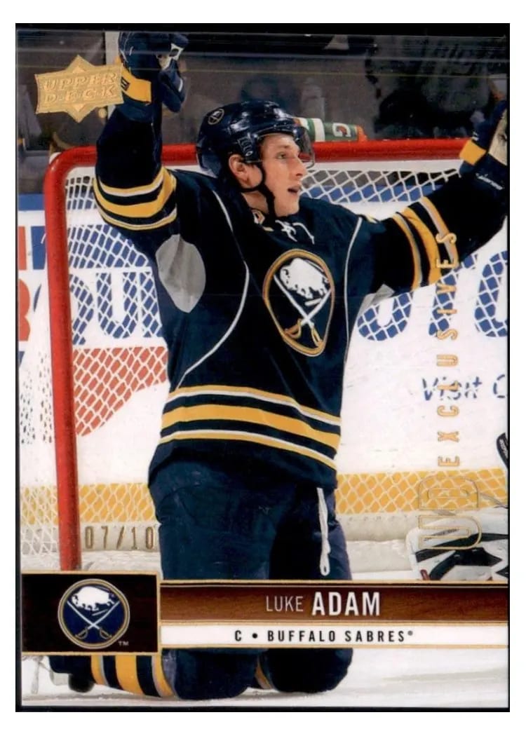 2012 Upper Deck Luke Adam #19 card