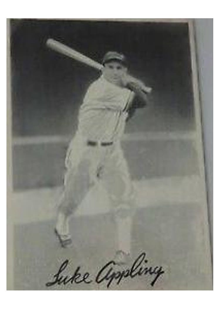 1939 Goudey Premiums R303 B Luke Appling card