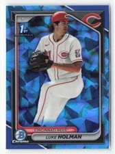 2024 Bowman Draft Sapphire Edition Base Set Luke Holman #BDC-100 card