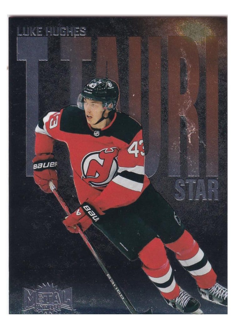 2023-24 SkyBox Metal Universe T Tauri Phase Luke Hughes #TTP-13 card