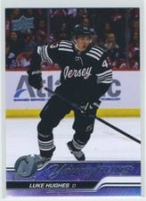 2023 Upper Deck Luke Hughes #248 card