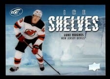 2024-25 Upper Deck Ice Ice Shelves Luke Hughes #IS-25 card
