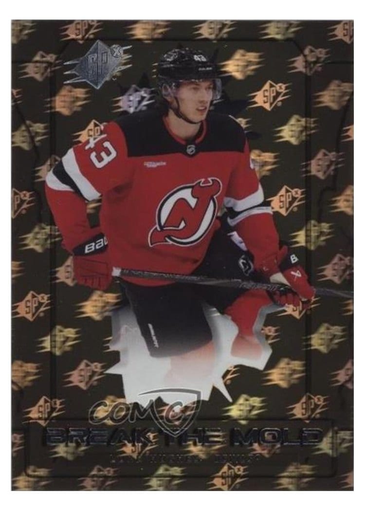 2025-26 SPx Break the Mold Luke Hughes #BM-10 card