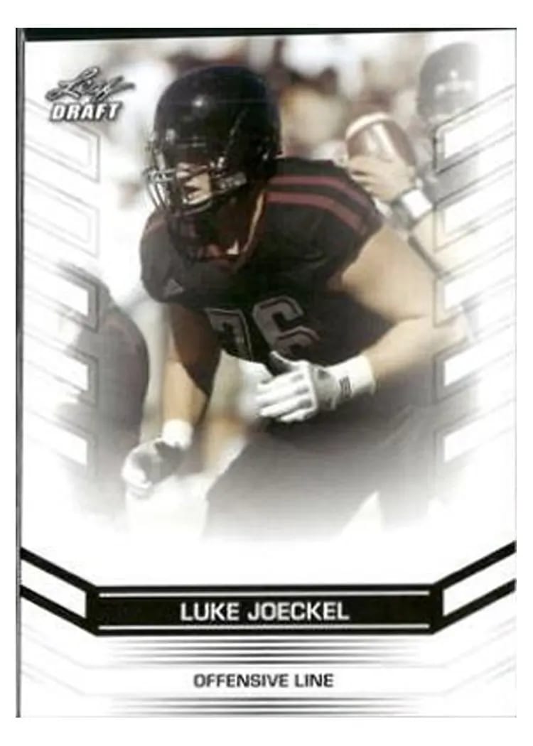 2013 Leaf Draft Luke Joeckel #96 card
