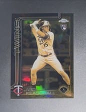 2025 Topps Gilded Collection Chrome Cast in Gold Luke Keaschall #CG-7 card