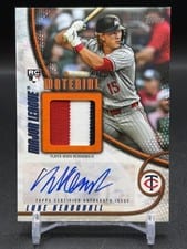 2025 Topps Update Major League Material Autographs Luke Keaschall #MMAU-LK card