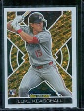2025 Topps Update Topps Black Gold Luke Keaschall #BG-12 card