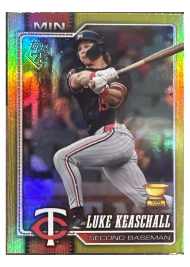 2026 Topps Luke Keaschall #3 card