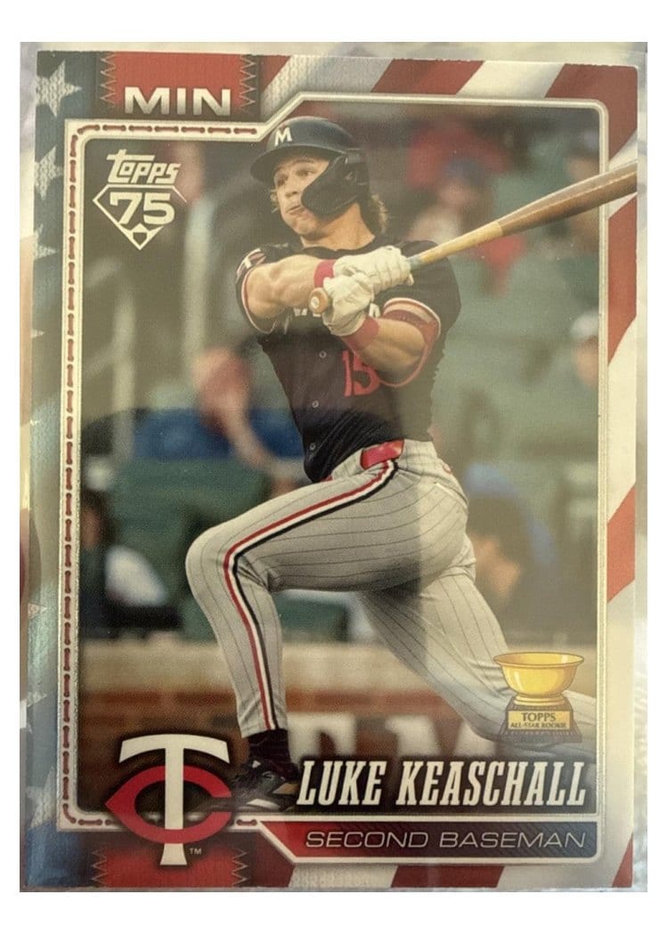 2026 Topps Luke Keaschall #3 card