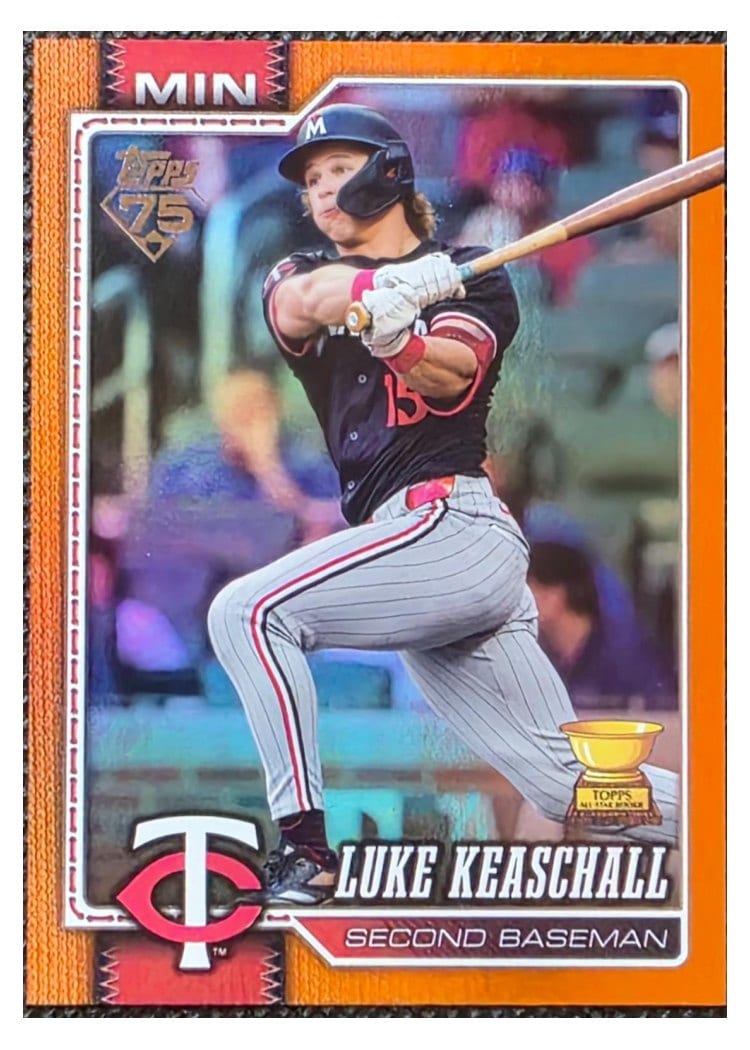 2026 Topps Luke Keaschall #3 card
