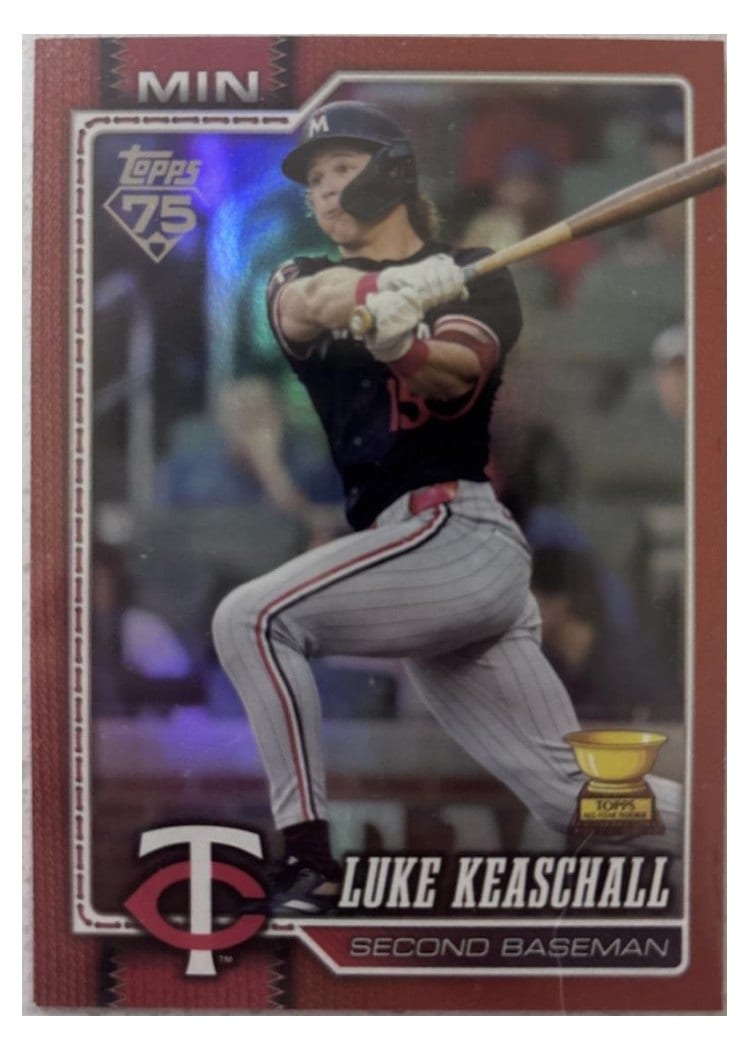 2026 Topps Luke Keaschall #3 card