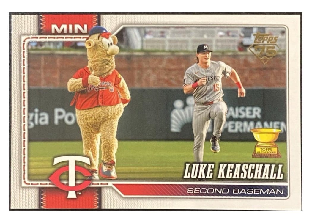 2026 Topps Luke Keaschall #3 card