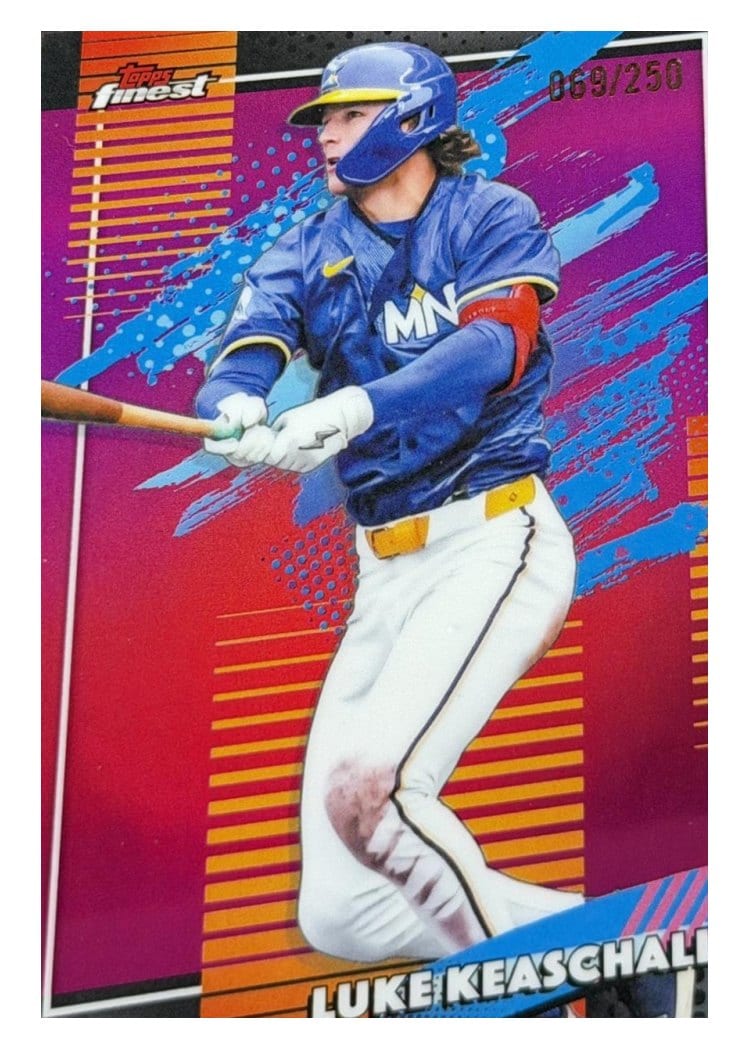 2026 Topps Finest Luke Keaschall #131 card