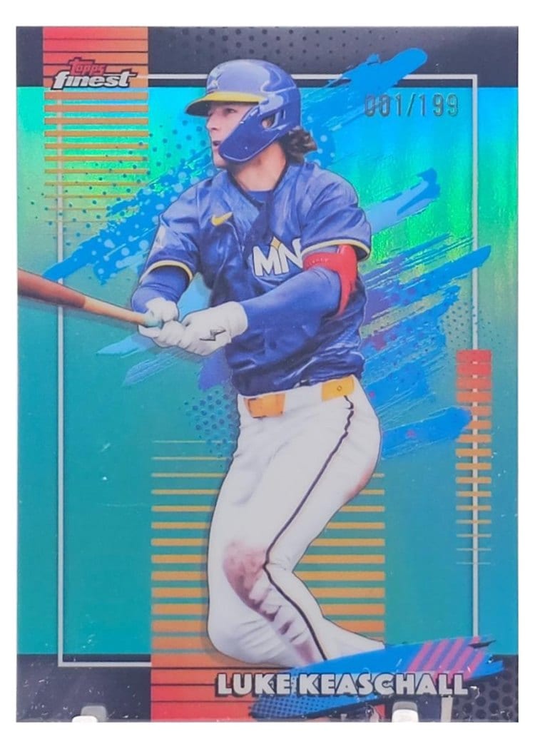 2026 Topps Finest Luke Keaschall #131 card