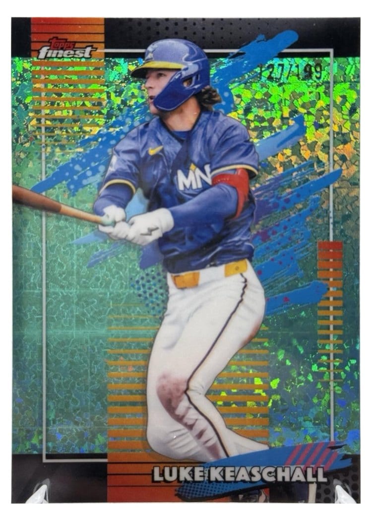 2026 Topps Finest Luke Keaschall #131 card
