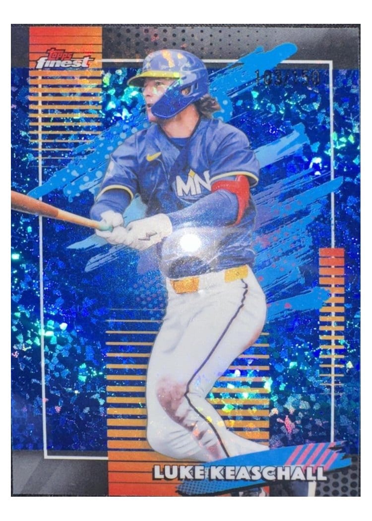 2026 Topps Finest Luke Keaschall #131 card