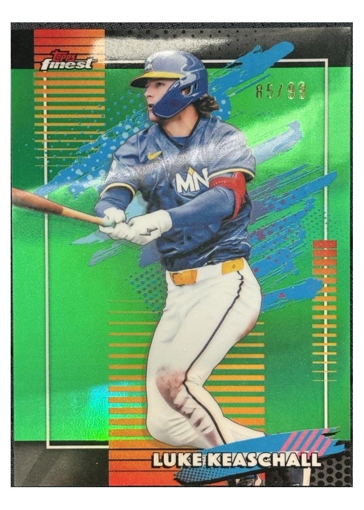 2026 Topps Finest Luke Keaschall #131 card