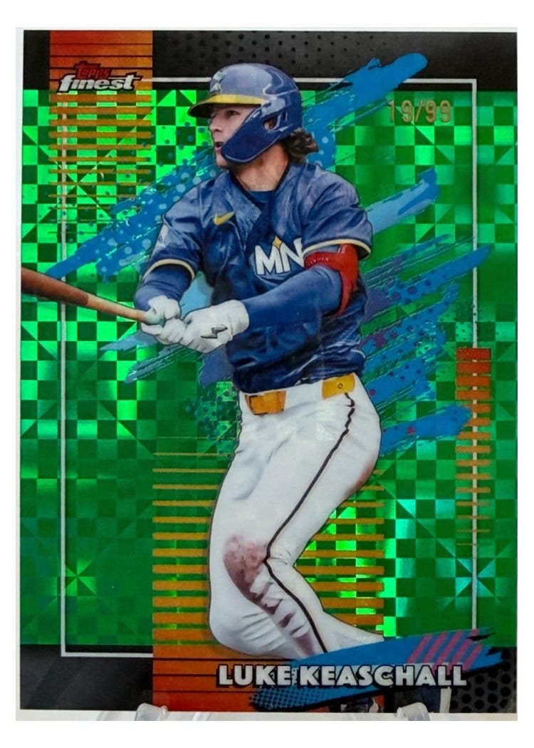 2026 Topps Finest Luke Keaschall #131 card