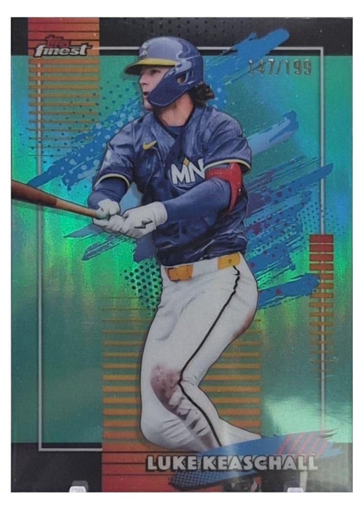2026 Topps Finest Luke Keaschall #131 card