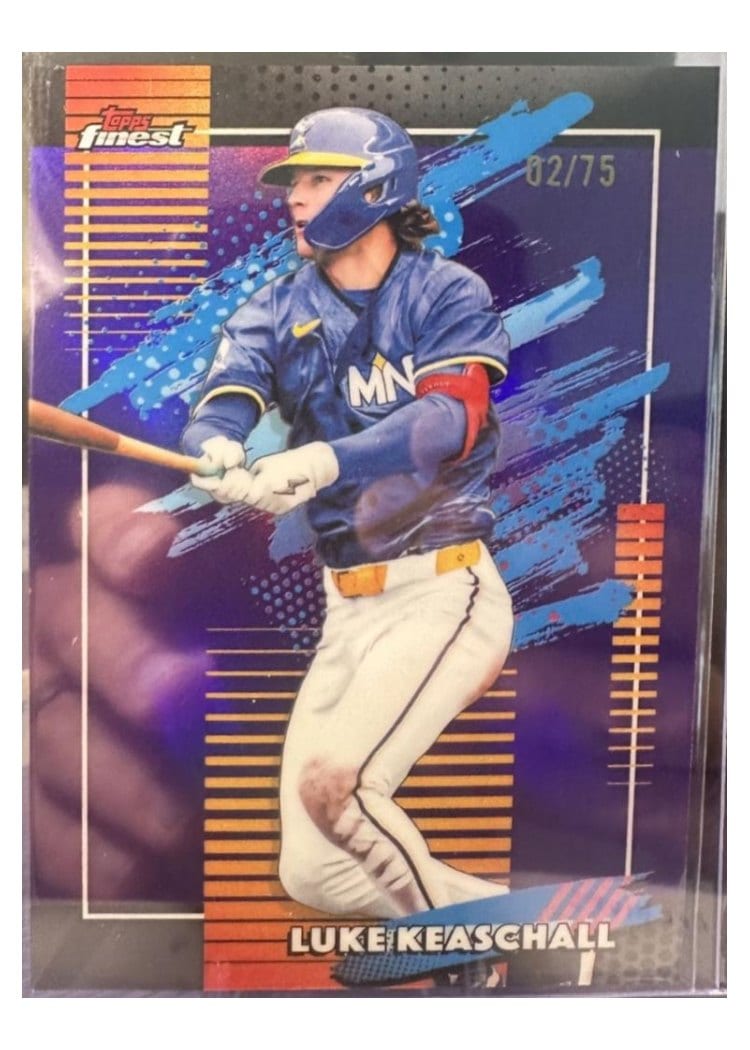 2026 Topps Finest Luke Keaschall #131 card