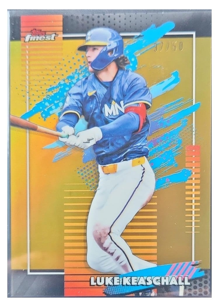 2026 Topps Finest Luke Keaschall #131 card
