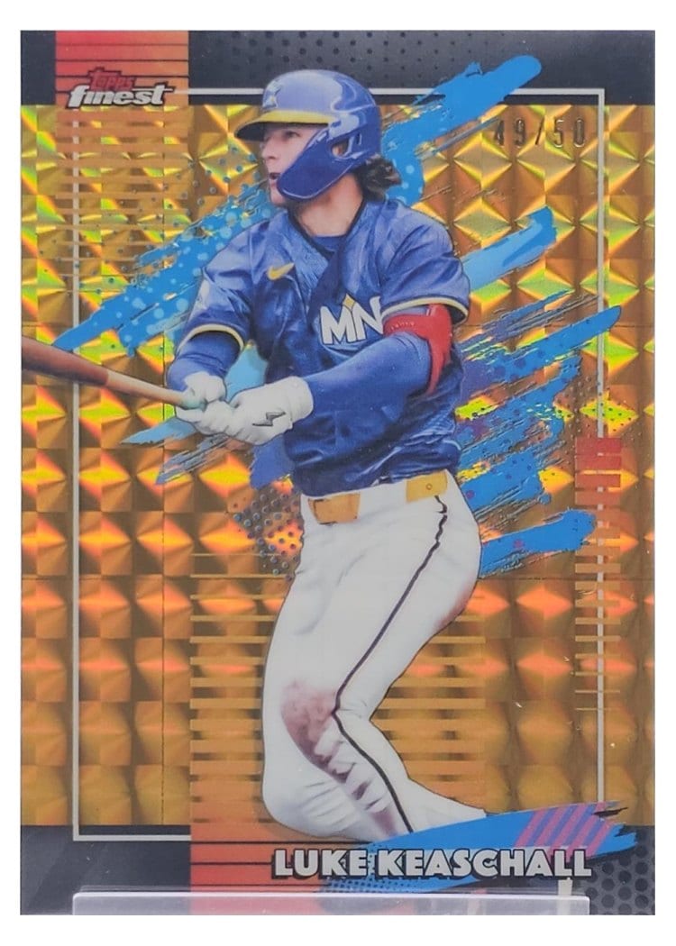 2026 Topps Finest Luke Keaschall #131 card