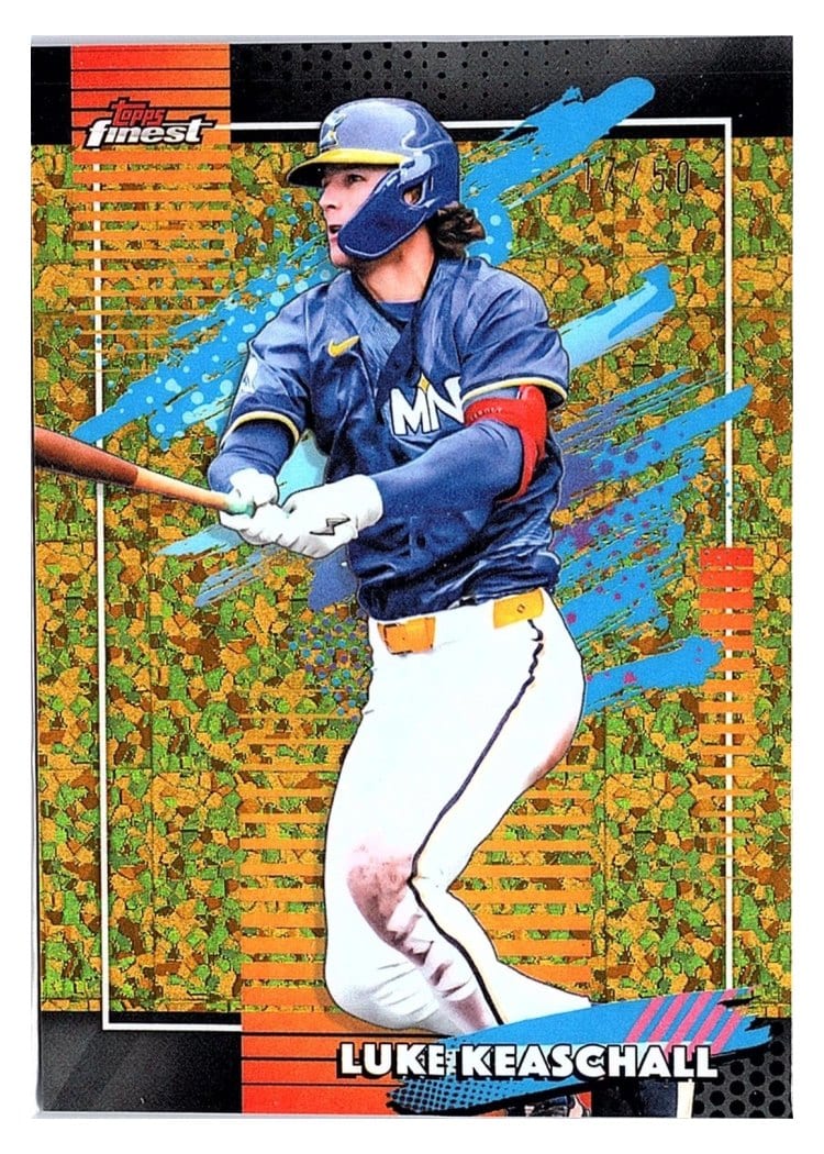 2026 Topps Finest Luke Keaschall #131 card
