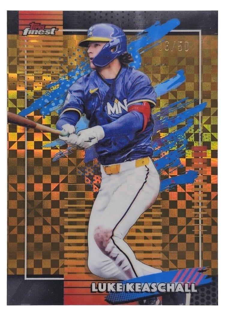 2026 Topps Finest Luke Keaschall #131 card