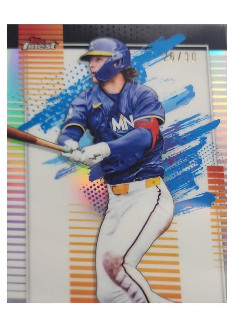2026 Topps Finest Luke Keaschall #131 card