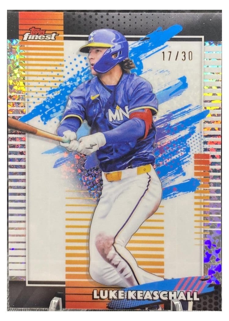 2026 Topps Finest Luke Keaschall #131 card