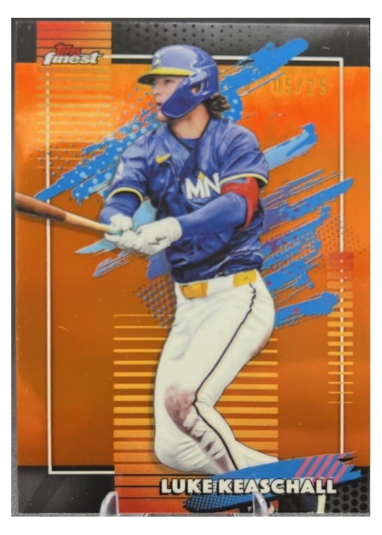 2026 Topps Finest Luke Keaschall #131 card