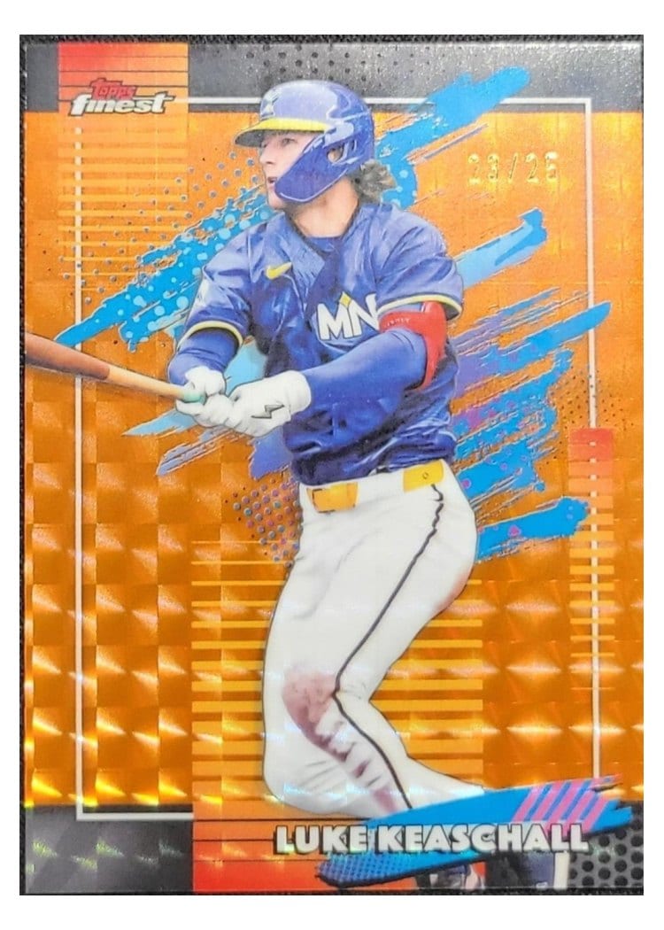 2026 Topps Finest Luke Keaschall #131 card