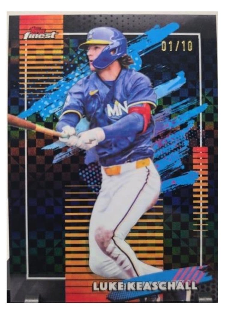 2026 Topps Finest Luke Keaschall #131 card