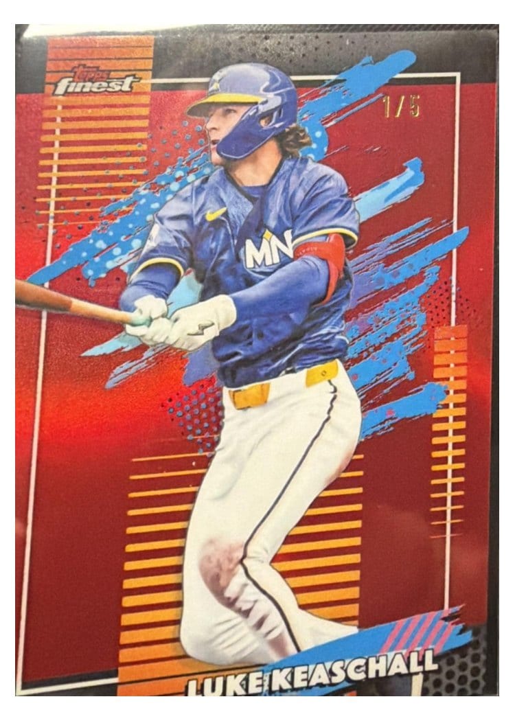 2026 Topps Finest Luke Keaschall #131 card