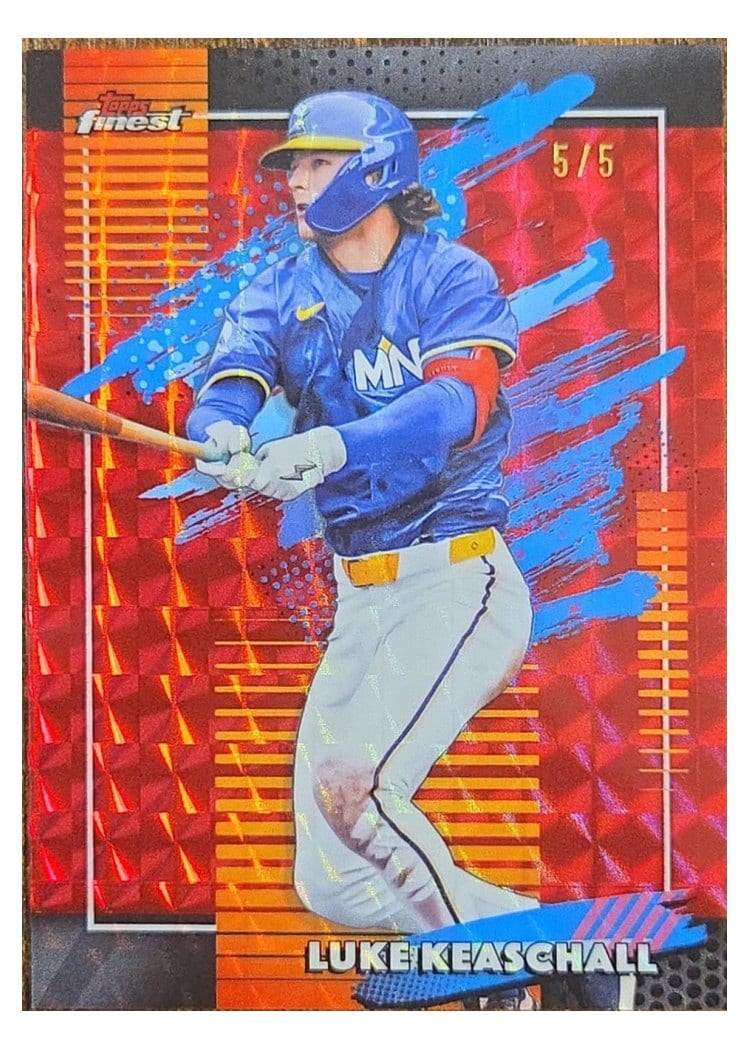 2026 Topps Finest Luke Keaschall #131 card