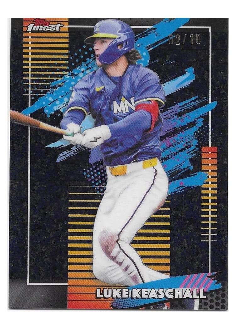 2026 Topps Finest Luke Keaschall #131 card