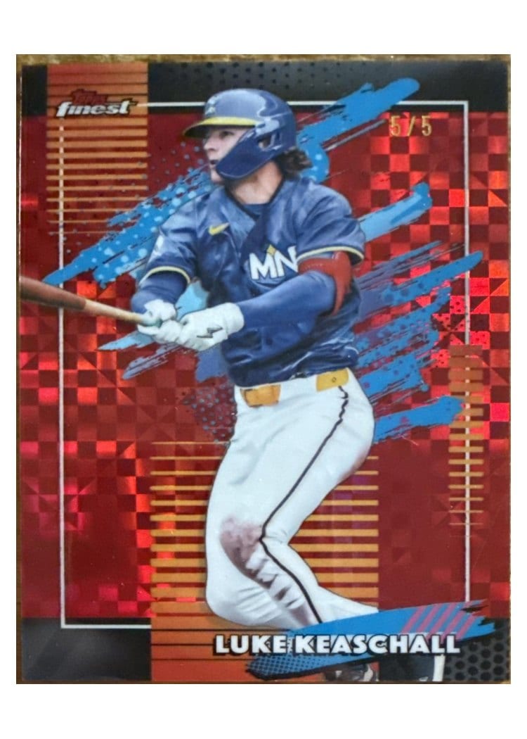 2026 Topps Finest Luke Keaschall #131 card