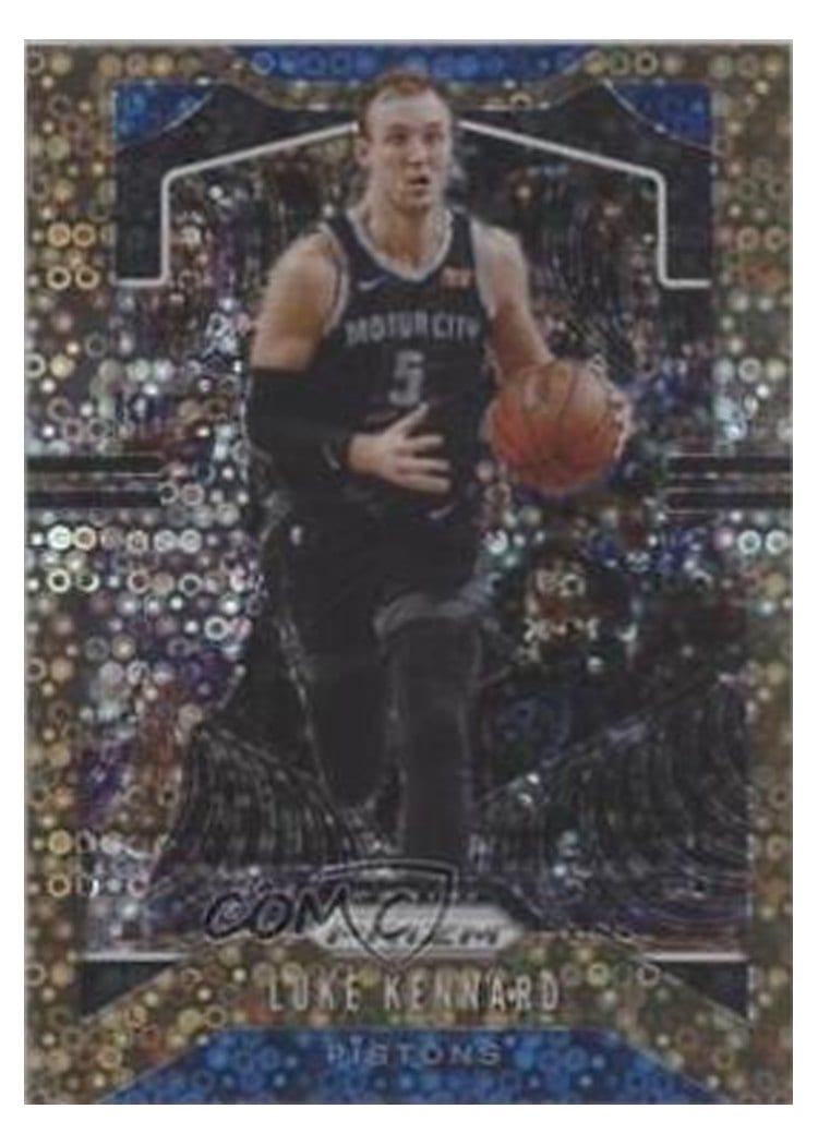 2019-20 Panini Prizm Base Set Luke Kennard #93 card