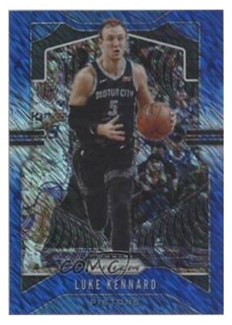 2019-20 Panini Prizm Base Set Luke Kennard #93 card